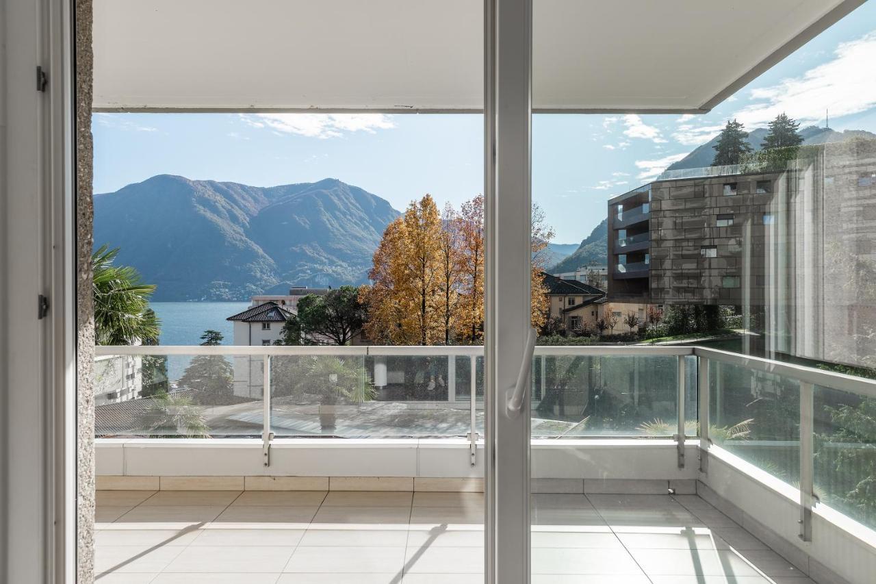 Maraini 15 By Quokka 360 - Bright Flat With Lake View Lugano Eksteriør billede